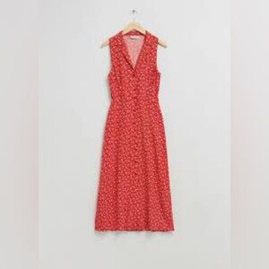 & Other Stories Collared Midi Shirt Dress